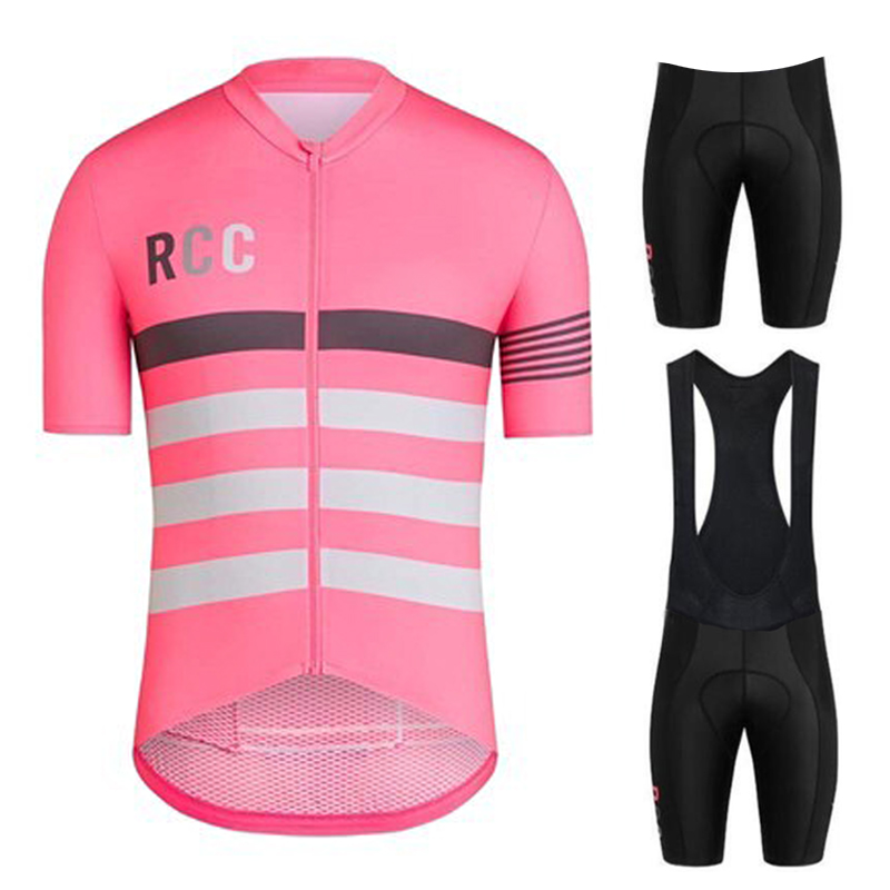 Cycling Gear Brands - Conjunto de Jersey de Ciclismo Rosa